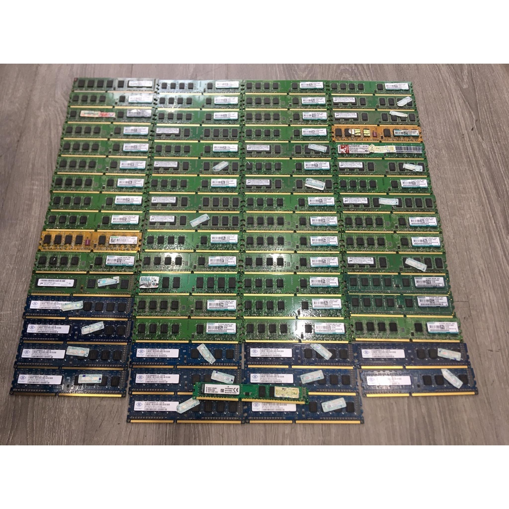 Ram máy tính bàn PC2 DDR2 2Gb zin tháo máy bus 800 667