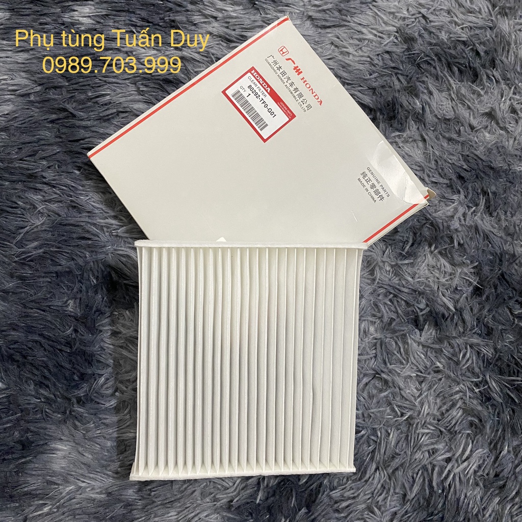 Lọc gió điều hòa, lọc gió máy lạnh xe Honda City (2013-2021), Brio (Mã: 80292TF0G01/80292TGLE01)