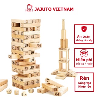 Rút Gỗ 54 Thanh Wiss Toy Đồ Chơi Sáng Tạo Cho Bé