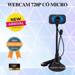 Webcam Máy Tính Có Mic Cao Cổ- Học Online- Họp Trực Tuyến - Hàng Chính Hãng