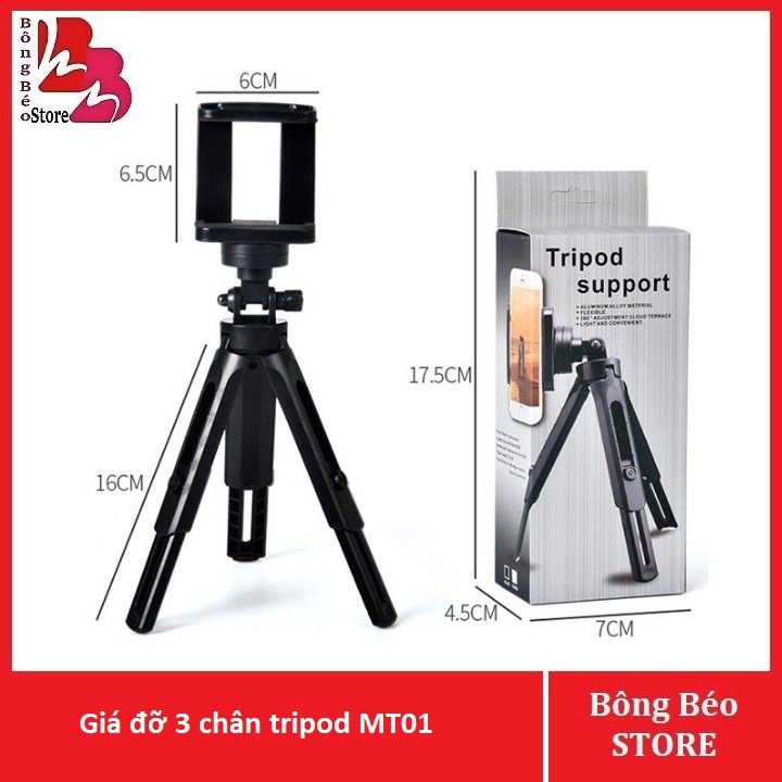 Giá đỡ 3 chân tripod MT01