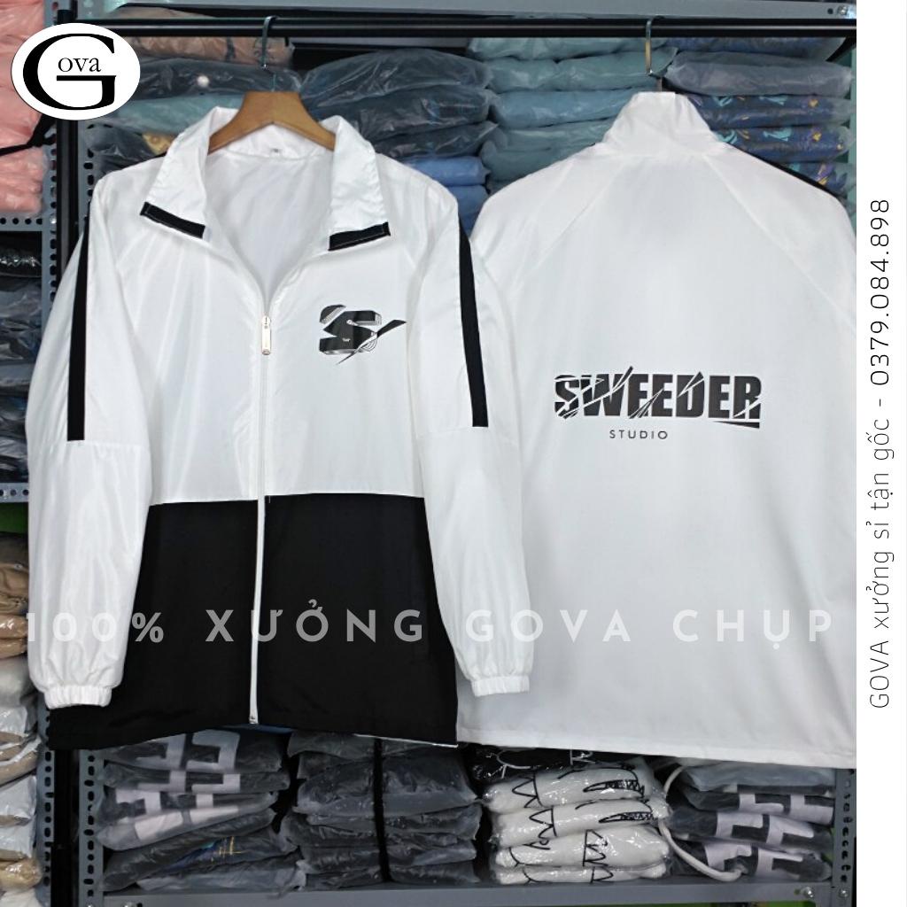 Áo Khoác Bomber Dù SWEEDER Nam Nữ Ulzzang Unisex Kiểu Form Rộng 2 Lớp Jacket GOVA
