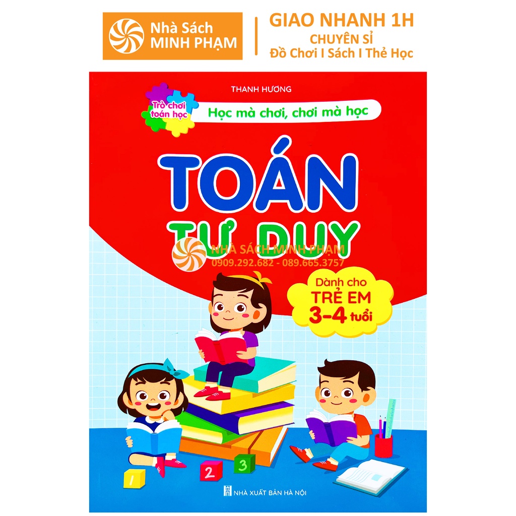 Sách - Toán tư duy cho trẻ Từ 3-4 Tuổi