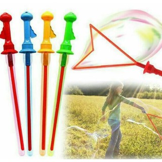 Thổi bong bóng xà phòng tặng kèm gói bột bóng  (46cm - siêu to khổng lồ)