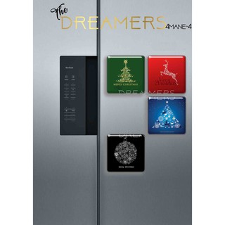 Combo 4 cục hít tủ lạnh - Chủ đề Christmas