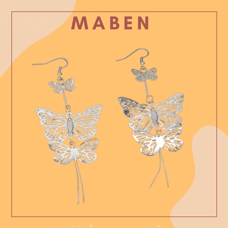 Hoa tai dáng dài nữ tính - Maben