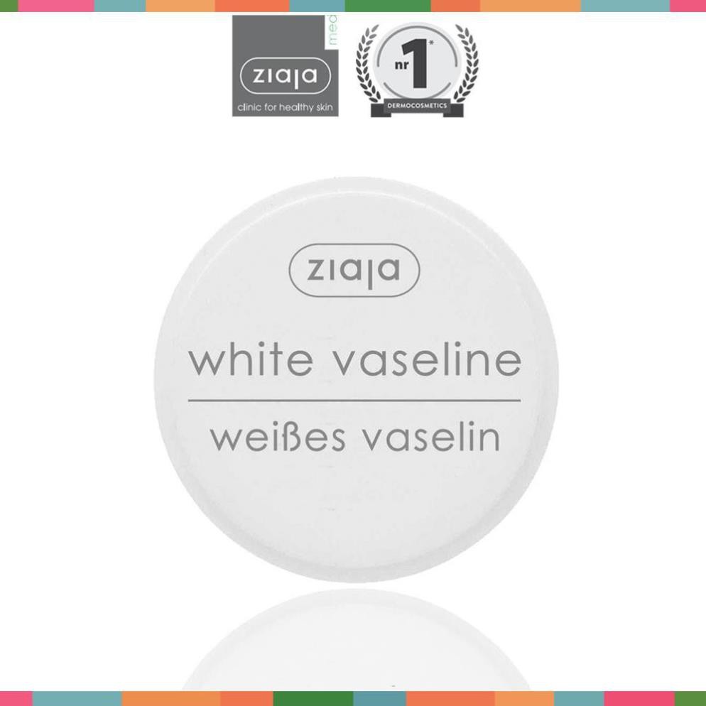 SÁP ĐA NĂNG VASELINE BẢO VỆ GIỮ ẨM, DƯỠNG DA, MÔI, MÓNG TAY CHÂN - ZIAJA WHITE VASELINE 30ML