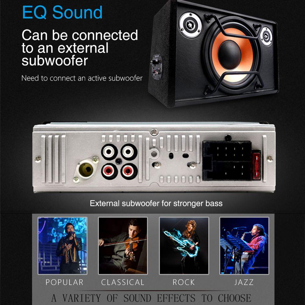 Máy Nghe Nhạc MP3 12V FM / USB / AUX Rảnh Tay Gắn Bảng Điều Khiển Xe Hơi