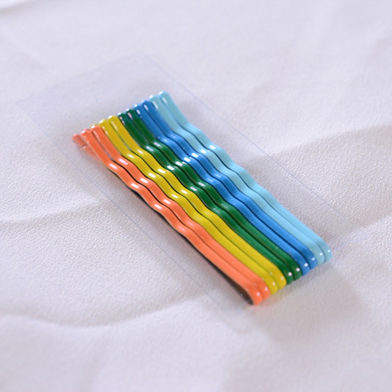 Set 10 Kẹp Tóc Nhiều Màu Sắc Phong Cách Cổ Điển Cho Nữ