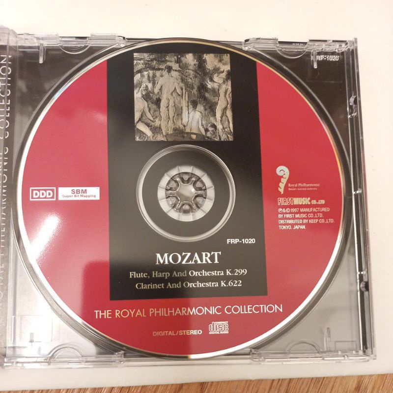 Đĩa cd nhạc cổ điển MOZART