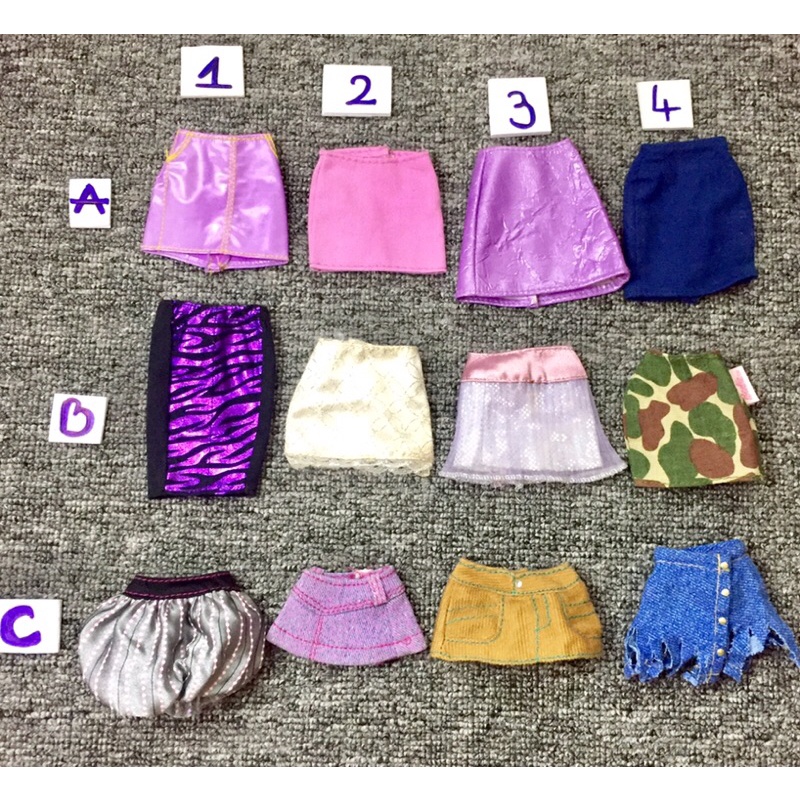 QAA3-CHÂN VÁY CHO BÚP BÊ BARBIE