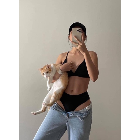 Bikini, Đồ Bơi Đi Biển Hai Mảnh Tam Giác Bra Secxy