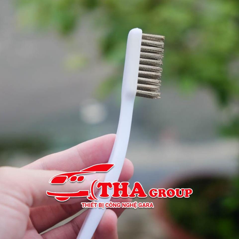 Bàn Chải Cọ Đầu Bò Lốc Máy HANDTOOL Sợi Hợp Kim Trắng Cực Kỳ Hiệu Quả