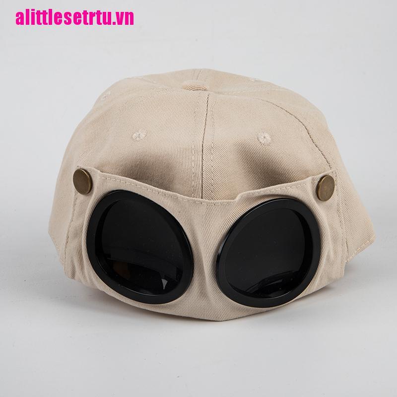 Mũ Lưỡi Trai Kèm Kính Mát Thời Trang Mùa Hè Cho Nam Và Nữ