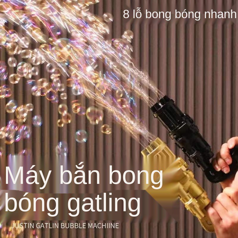 Người nổi tiếng lưới súng bắn bong bóng đồ chơi mạng cùng phong cách Máy tự động không độc hại trẻ em nước