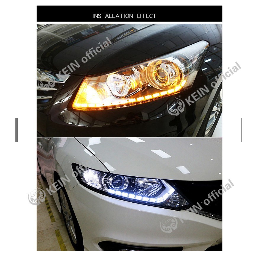 Bộ 2 Đèn Led Drl Silicone Chuyên Dụng Cho Xe Hơi