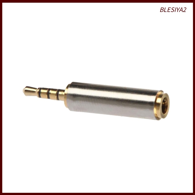 Headphone Audio Adapter 3.5mm Female to Small 2.5mm Male for MP3/Phone