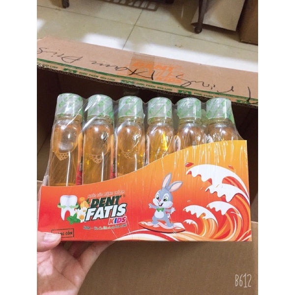 Nước xúc miệng trẻ em Dent Fatis-Chai 250ml-Ngăn sâu răng,mảng bám,giảm hôi miệng