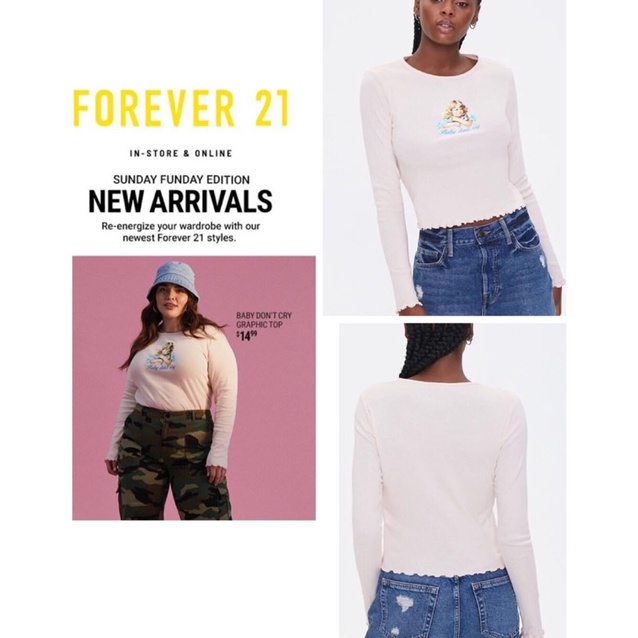 Áo tay dài F21