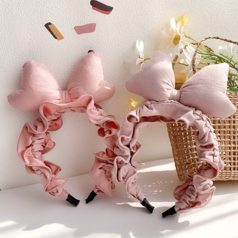 Băng Đô Cài Tóc Rửa Mặt Không Trơn Họa Tiết Hoạt Hình