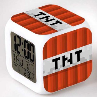 Đồng Hồ Minecraft Báo Thức TNT