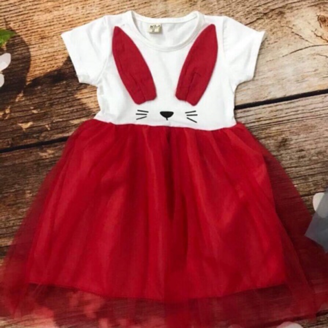 Váy cotton công chúa bồng xoè bé gái 10-20 kg