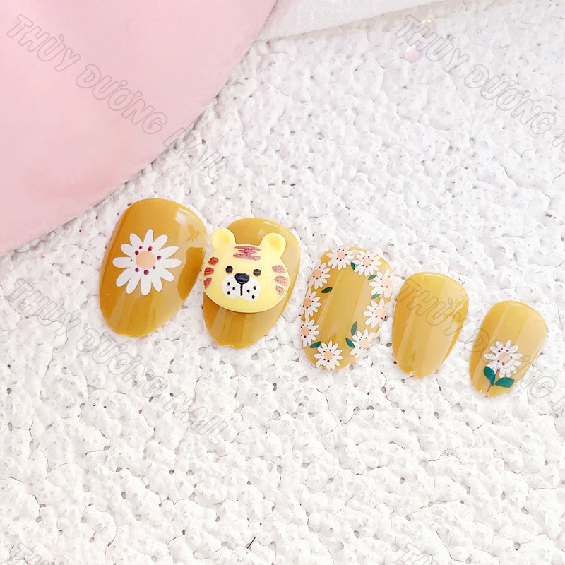 Charm hổ tết 2022 trang trí móng 3k/viên (combo 4 viên)