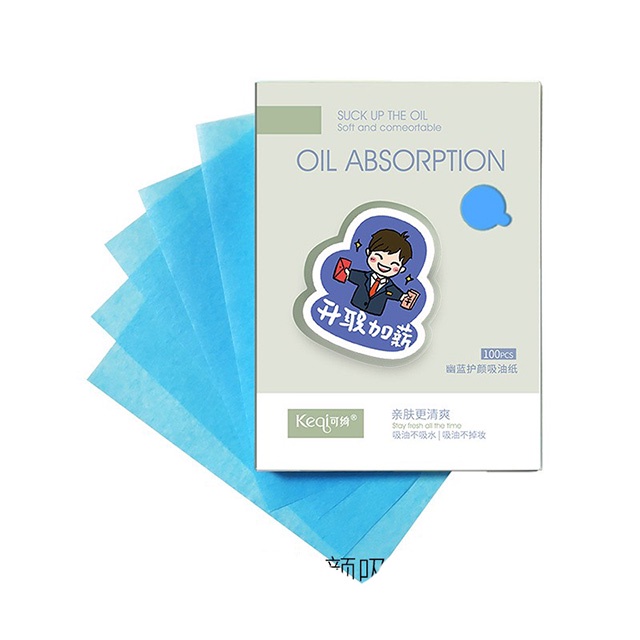 Giấy Thấm Dầu Keqi OIL ABSORPTION 100 Tờ | BigBuy360 - bigbuy360.vn