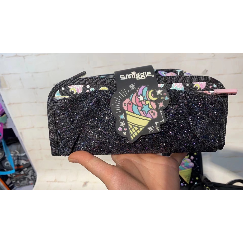 Smiggle Ba Lô Đi Học Thiết Kế Hình Cây Kem Đính Kim Cương Độc Đáo