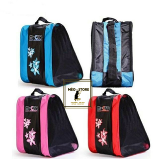 Túi đựng giày patin có 3 ngăn: ĐỰNG GIÀY PATIN + BẢO HỘ CHÂN TAY + MŨ PATIN và các đồ dùng cá nhân khác