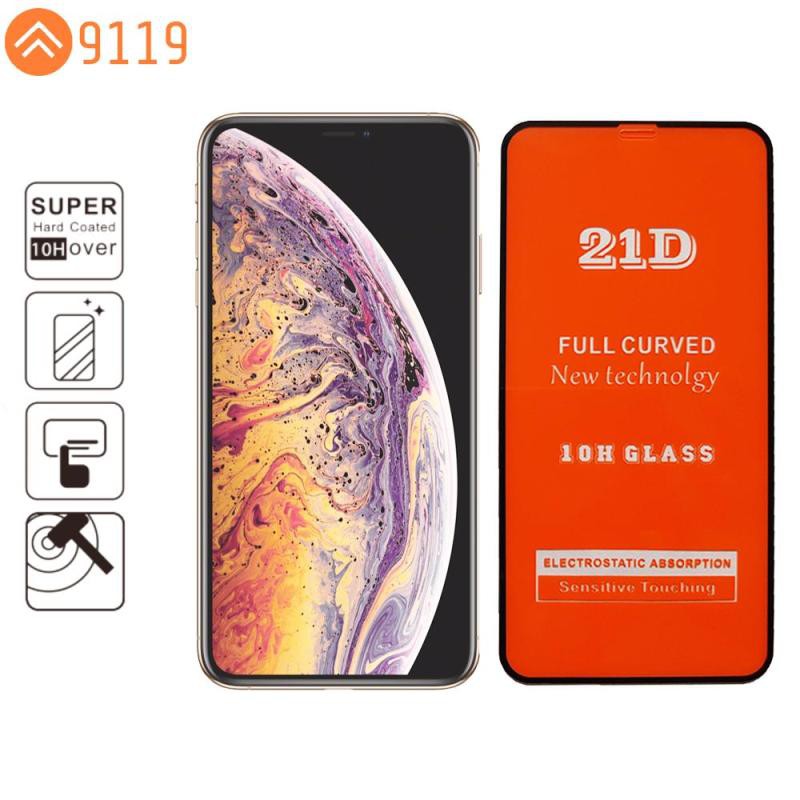 Kính cường lực iphone 21D- cường lực gốm Full màn 6/6s/7/7plus/8/8plus/plus/x/xr/xs/11/12/pro/max siêu bền giá rẻ