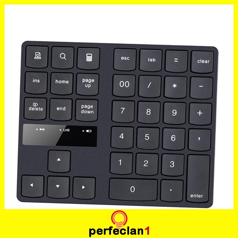 Bàn phím số không dây bluetooth 2.4GHz 35 phím cho Laptop/PC