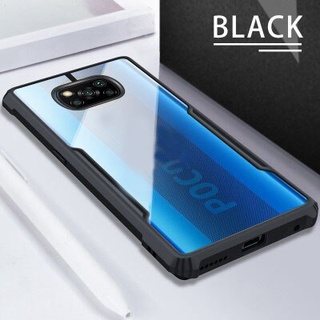 Casing Redmi Note 12  Redmi Note 11 Note 10 10Pro 10S Xiaomi POCO X3 GT 9T 9A 9C 9S 9Pro Note8 Note7 POCO M3 X3 NFC X3Pro Acrylic Transparent Anti-Fall Gear Bumper Phone Case