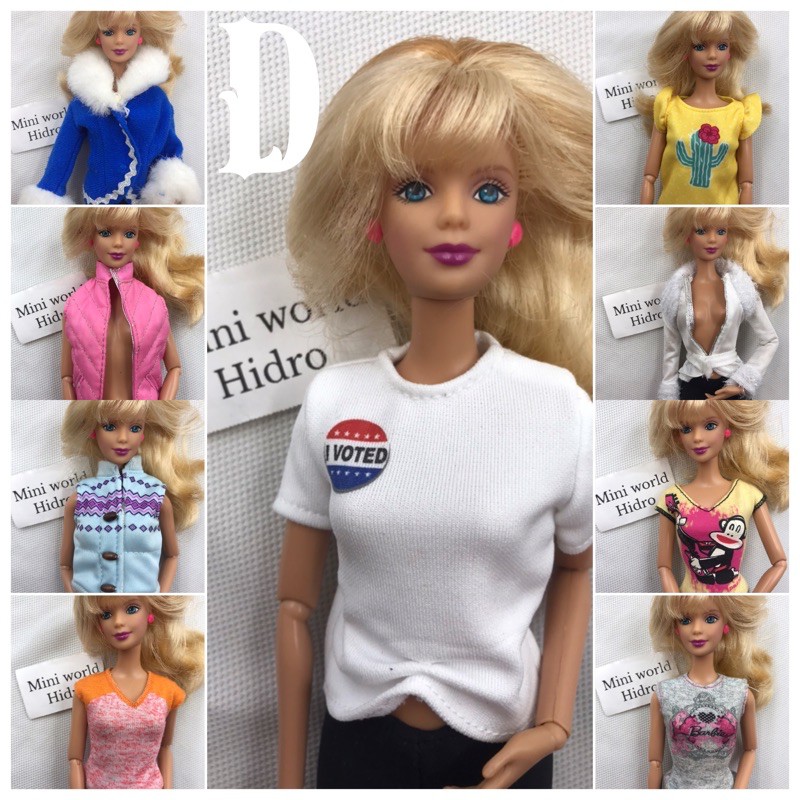 Nhiều mẫu ] Áo búp bê Barbie chính hãng. Mã Áo Barbie D