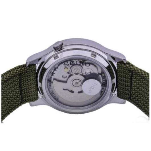 Đồng hồ nam chính hãng Seiko Máy Cơ SNK805K2S Dây Nato - Mặt Xanh Lá - Bảo Hành Chính Hãng 18 Tháng