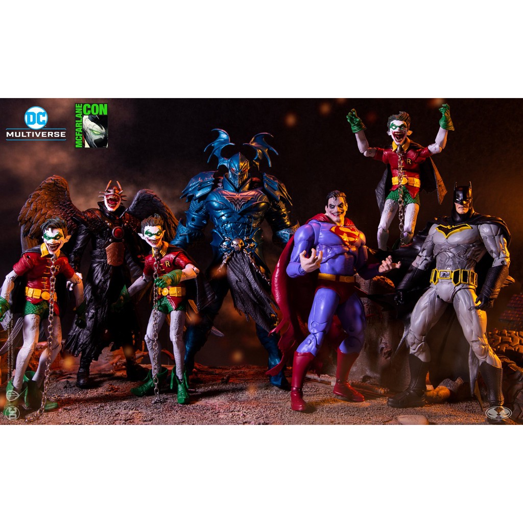 Mô hình nhân vật McFarlane DC Multiverse Build-A-Figure 'The Merciless' from Batman: Dark Metal