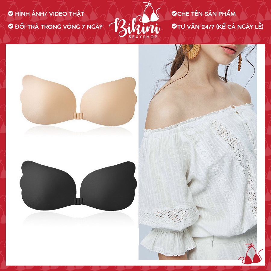 Miếng dán ngực cánh tiên cài trước siêu dính