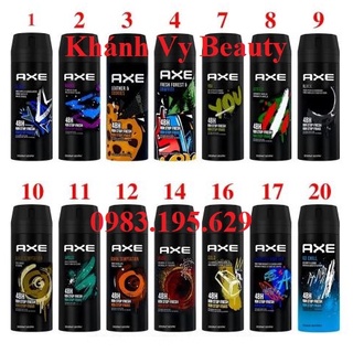 Xịt Khử Mùi AXE Body Spray - Deodorant 150ml