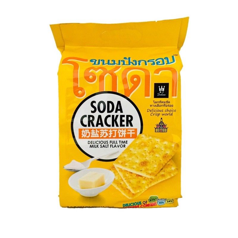 Bánh Soda Biscuit  ăn kiêng vị mặn Thái Lan 400g