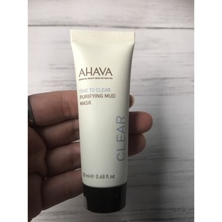 Mặt nạ bùn AHAVA Purifying Mud Mask tinh chất từ Biển chết giúp làm sạch sâu lỗ chân lông (20ml) - Isreal