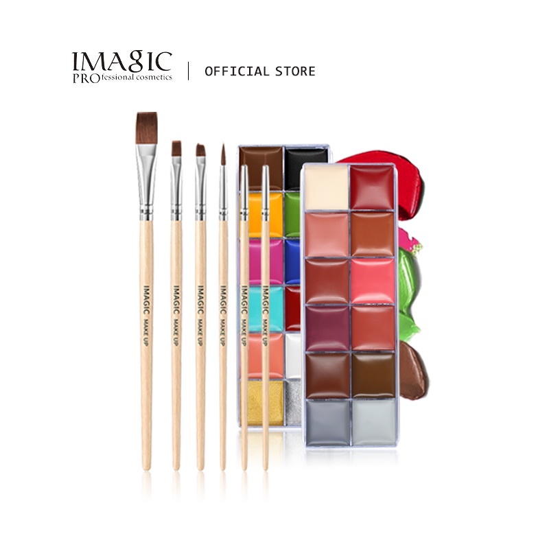 IMAGIC 2PCS Body Painting Set Face / Body Painting Oil Paint For Halloween Party 371g | BigBuy360 - bigbuy360.vn