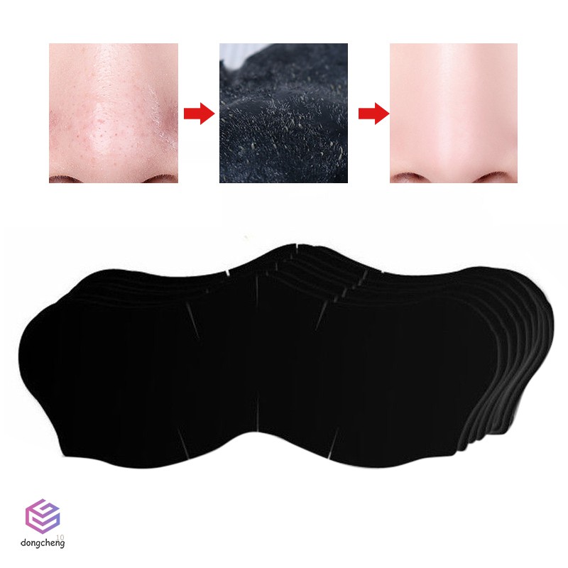 [Hàng mới về] 10 Miếng dán mũi lột mụn đầu đen làm sạch sâu lỗ chân lông hiệu quả
