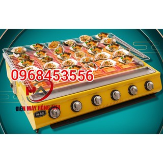 Bếp gas 4 họng - 4 cửa