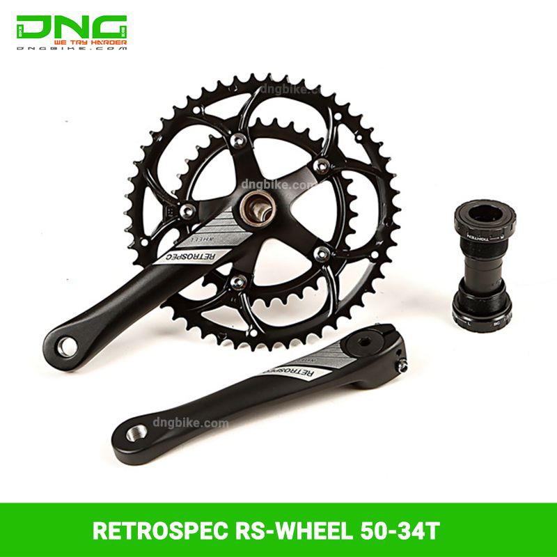 Giò dĩa xe đạp RETROSPEC RS Wheel 50-34T
