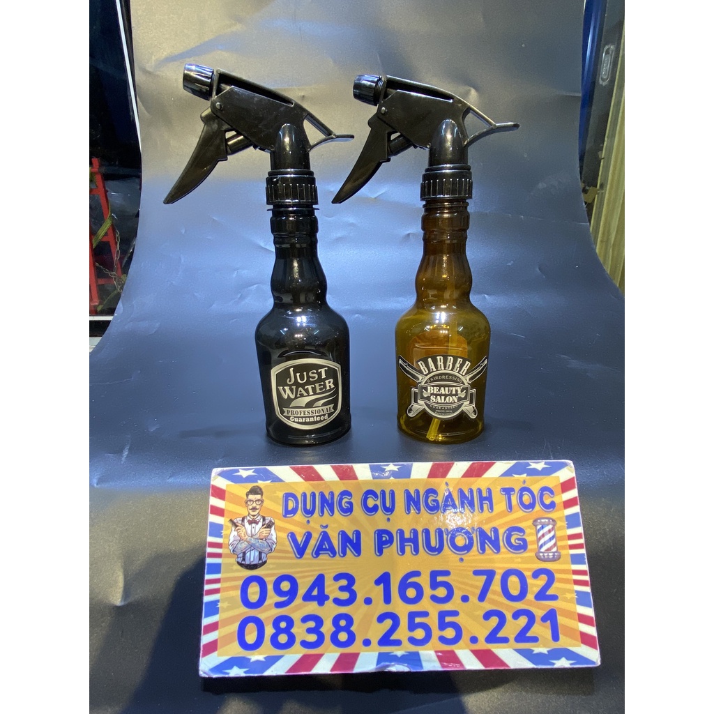 Bình xịt tóc barber
