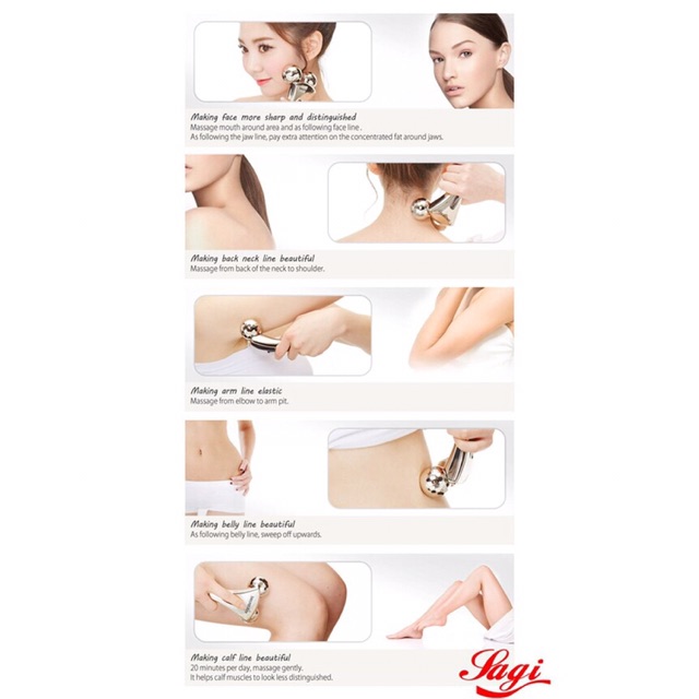 Máy massage mặt cầm tay 3D Roller ( tuyển sỉ )
