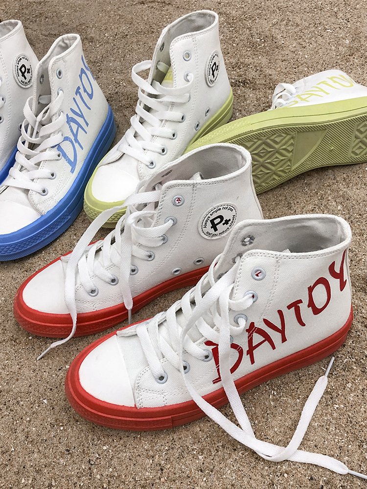 Giày Vải Thể Thao Cổ Cao Thời Trang Dành Cho Nữ | BigBuy360 - bigbuy360.vn