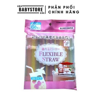 Set 150 ống hút cho bé nội địa Nhật Bản