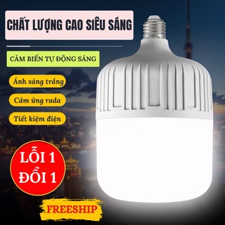 Bóng Đèn LED Tự Động Sáng Đui Xoáy Ánh Sáng Trắng NANALI STORE