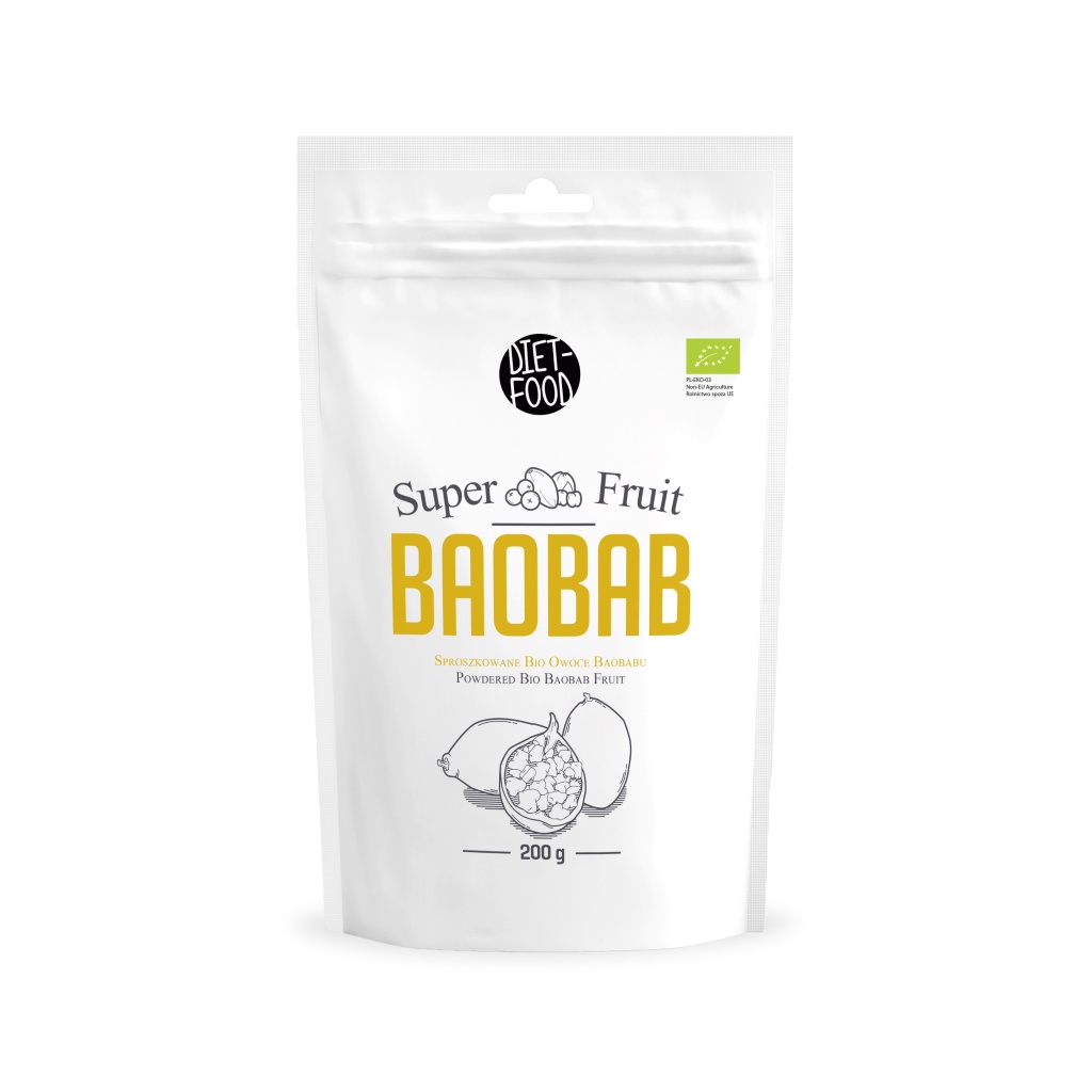 Bột Baobab Hữu Cơ 200g Diet Food